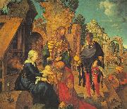 Albrecht Durer The Adoration of the Magi_z painting